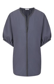 Хлопковая блузка Brunello Cucinelli