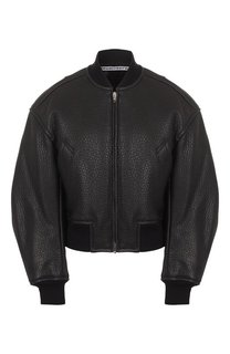 Кожаный бомбер Alexander Wang