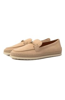 Замшевые лоферы Tod’s Tods