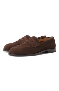 Замшевые пенни-лоферы Bally