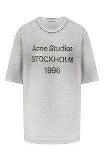 Хлопковая футболка Acne Studios