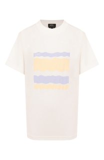 Хлопковая футболка A.P.C.