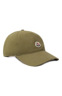 Хлопковая бейсболка Moncler