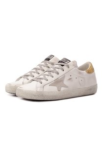 Кожаные кеды Super Star Golden Goose Deluxe Brand