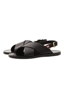 Кожаные сандалии Crimy Bally