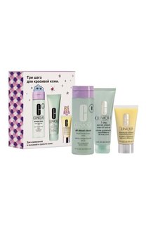 Набор 3-Step Dry Combination Set (50+100+200ml) Clinique