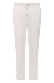 Брюки из хлопка и кашемира Brunello Cucinelli