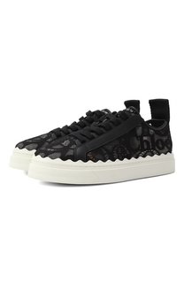 Текстильные кеды Lauren Chloé
