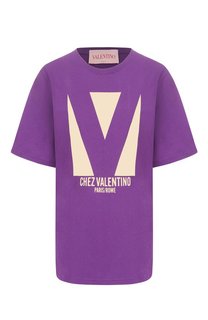 Хлопковая футболка Valentino