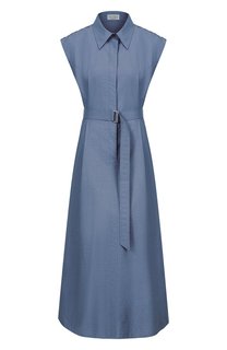 Хлопковое платье Brunello Cucinelli