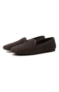 Текстильные лоферы Brunello Cucinelli