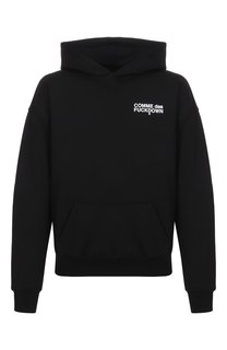 Хлопковое худи Comme des Fuckdown