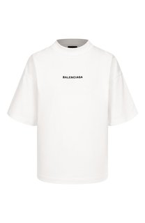 Хлопковая футболка Balenciaga