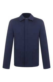 Куртка из хлопка и шелка Corneliani