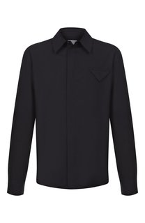 Шерстяная рубашка Bottega Veneta