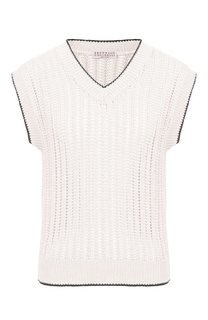 Хлопковый жилет Brunello Cucinelli