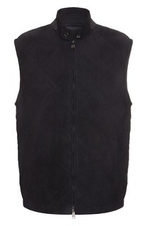 Замшевый жилет Brioni