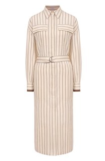 Платье из вискозы Brunello Cucinelli