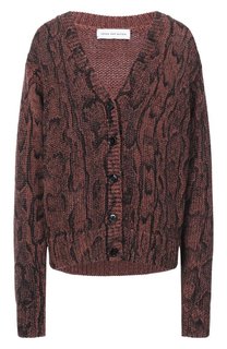 Кардиган из вискозы и хлопка Dries Van Noten
