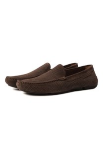 Замшевые мокасины Fratelli Rossetti