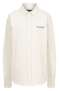 Джинсовая рубашка Balenciaga