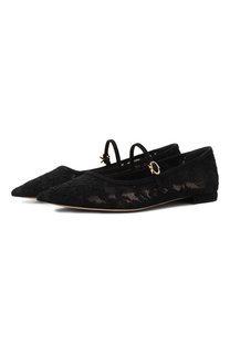 Текстильные балетки Claudia Gianvito Rossi