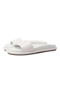 Кожаные шлепанцы Santoni