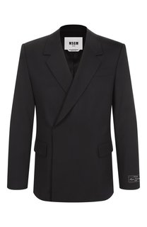 Шерстяной пиджак MSGM
