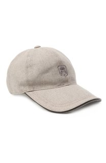 Бейсболка из шелка и шерсти Corneliani