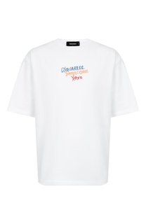 Хлопковая футболка Dsquared2