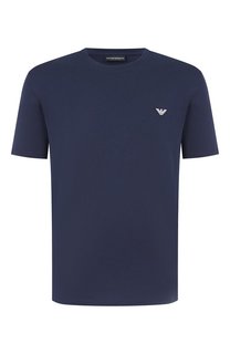 Хлопковая футболка Emporio Armani