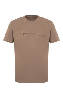 Хлопковая футболка Corneliani