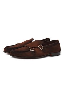 Замшевые монки Hero Santoni