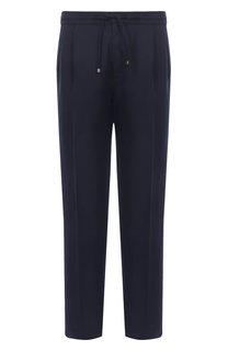 Брюки изо льна и хлопка Brunello Cucinelli