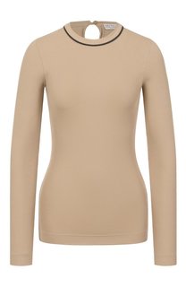 Хлопковый лонгслив Brunello Cucinelli