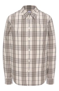 Хлопковая рубашка Burberry