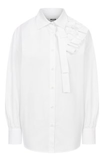 Хлопковая рубашка MSGM