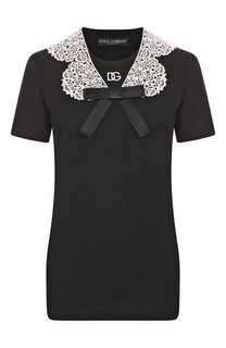 Хлопковая футболка Dolce & Gabbana