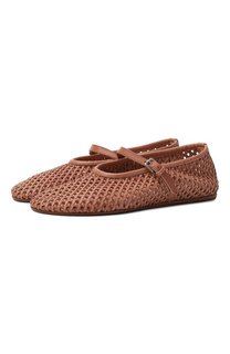 Кожаные балетки Pantanetti
