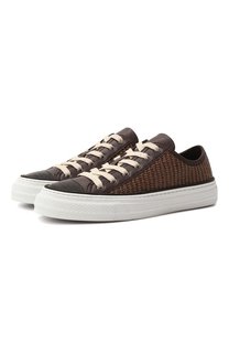 Комбинированные кеды Brunello Cucinelli