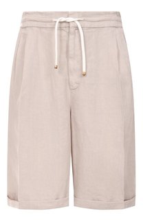 Льняные шорты Brunello Cucinelli