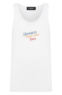 Хлопковая майка Dsquared2