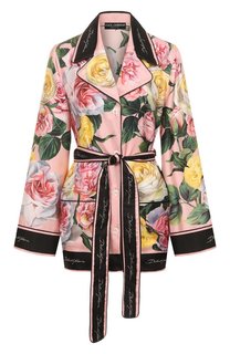 Шелковая блузка Dolce & Gabbana