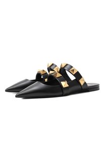 Кожаные сабо Upstud Valentino