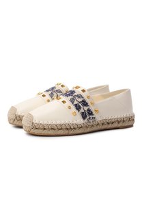 Кожаные эспадрильи County Valentino