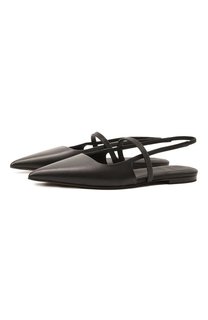 Кожаные балетки Brunello Cucinelli