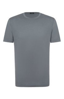 Футболка из хлопка и кашемира Kiton