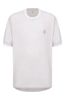 Хлопковая футболка Brunello Cucinelli
