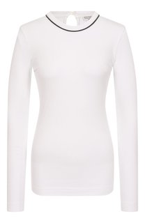 Хлопковый лонгслив Brunello Cucinelli