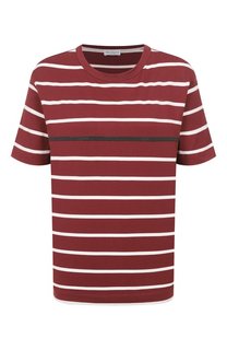 Хлопковая футболка Brunello Cucinelli
